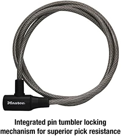 Keyed outdoor bicycle cable lock — photo 3
