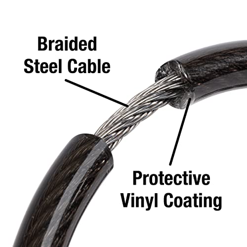 Combination Cable Bike Lock 4-Foot Long Bicycle Lock — photo 3