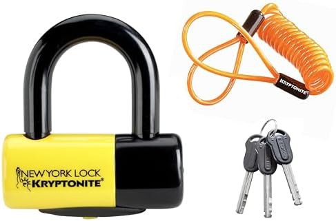 New York 14mm heavy duty yellow disc lock