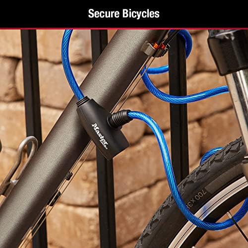 Keyed alike colored cable locks pack — photo 3