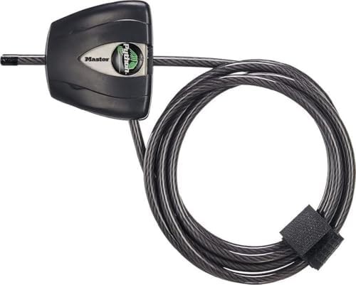 Python keyed cable lock for equipment