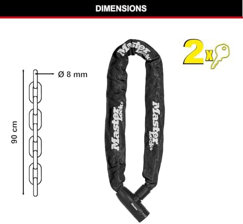 Three foot chain lock for e-bikes — photo 3