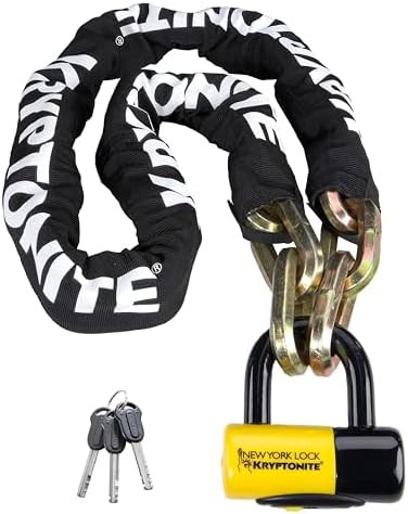 New York Fahgettaboudit 1415 chain and disc lock