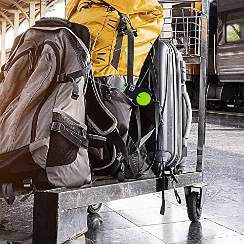 Green retractable cable luggage and bike lock — photo 5