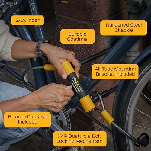 Bulldog U-Lock with Four Foot Steel Cable — photo 5