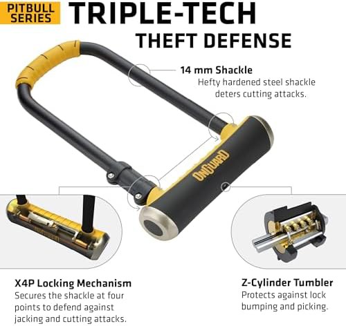 Standard Pitbull U-Lock with Quad Lock Mechanism — photo 4
