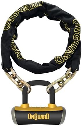 Six Foot Hex Link Chain with Boxer Padlock
