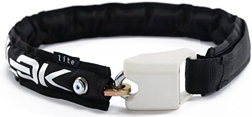 Portable Wearable Chain Lock White Sleeve