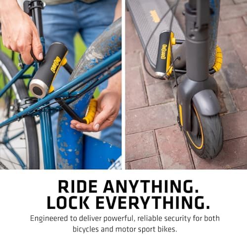 High Security U-Lock with Thick Steel Shackle — photo 4