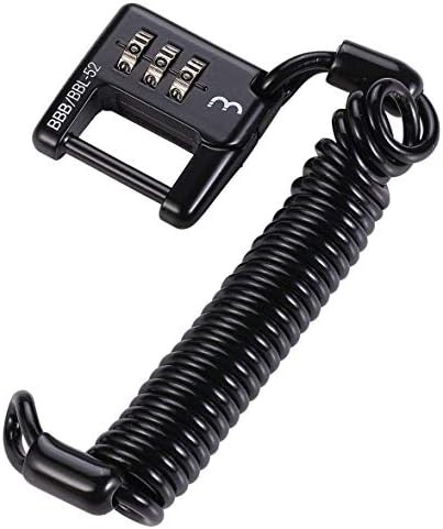 Lightweight four foot cable combination lock