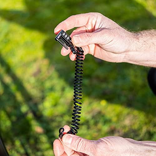Lightweight four foot cable combination lock — photo 3