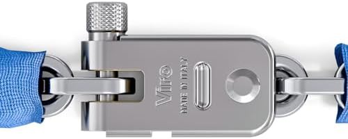 Yellow and silver chain lock 1200mm — photo 3