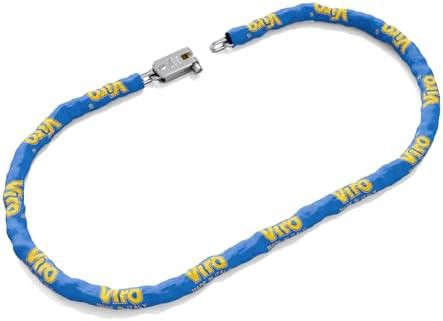 Yellow and silver chain lock 1200mm — photo 4