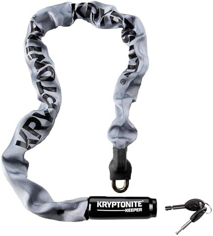 Red integrated heavy duty chain lock