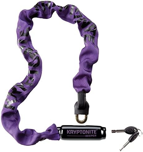 Black integrated heavy duty chain lock