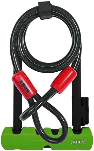 Ultra mini U-lock with cobra cable