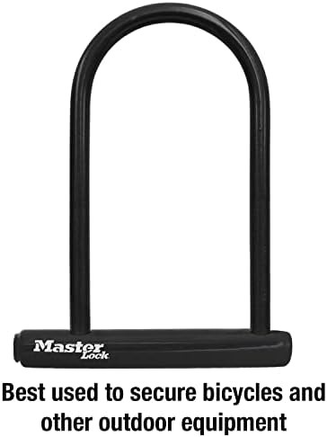 Master Lock keyed anti-theft U-lock — photo 3