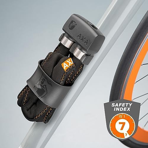 AXA Foldable 600 bike lock in grey — photo 4