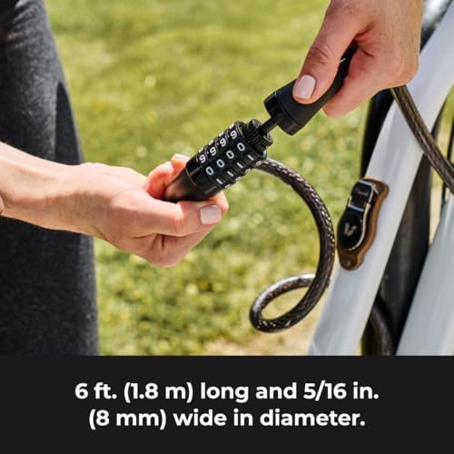 Five foot resettable combination metal cable — photo 4