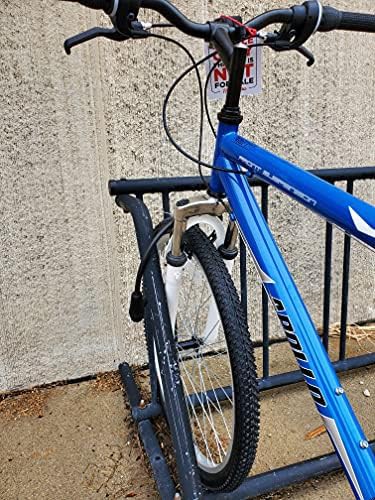Silicone covered bicycle cable lock black — photo 5