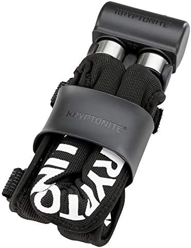 Folding hardened steel portable bicycle lock