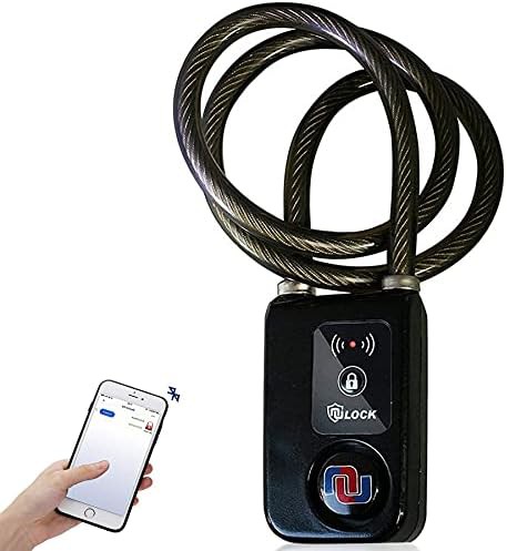 Medium bluetooth alarm cable lock 31 in