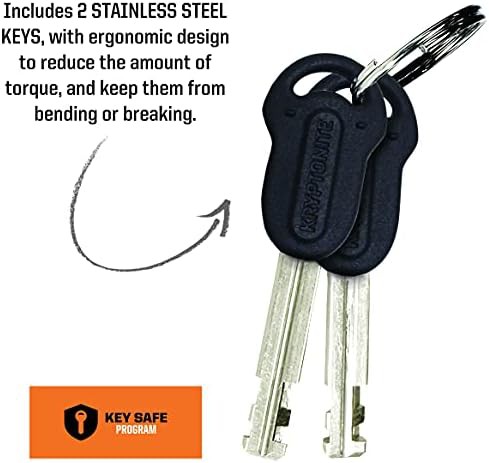 Long Shackle U-Lock with Mounting Bracket — photo 5