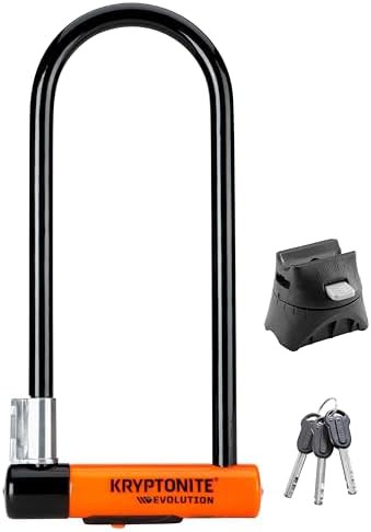 Evolution long shackle 14mm steel lock