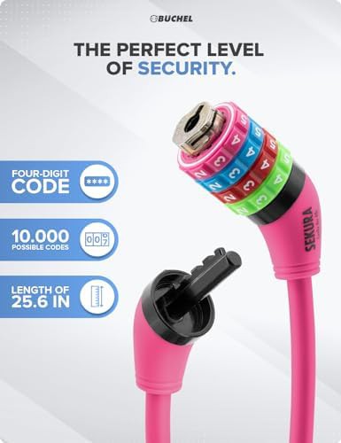 Resettable combination lock for kids scooters — photo 3