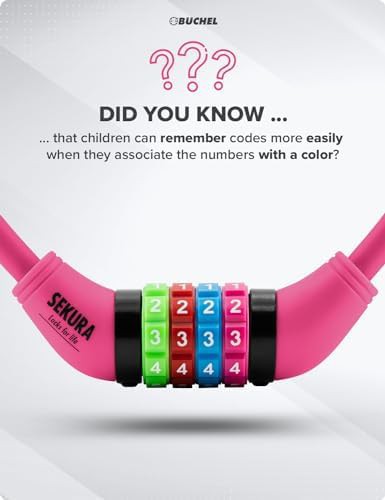 Resettable combination lock for kids scooters — photo 4