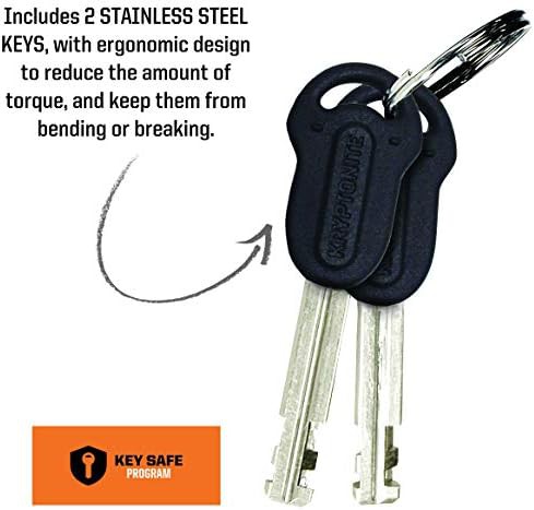 Keeper mini 12mm motorcycle and scooter lock — photo 4
