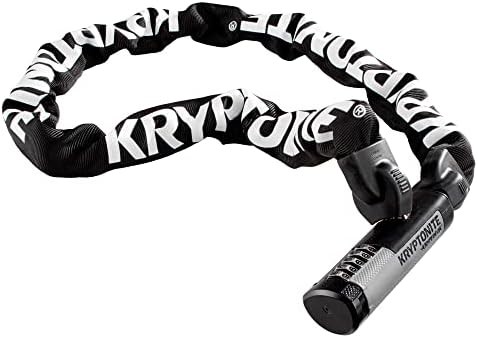 Black combination nine millimeter chain lock