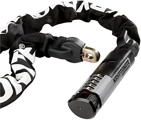 Black combination nine millimeter chain lock — photo 4