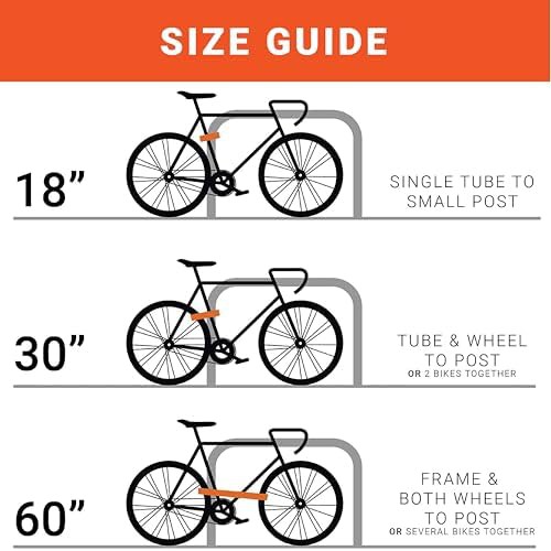 Orange Cinch Lightweight Sixty Inch Lock — photo 5