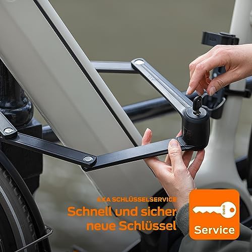AXA 100 bike folding lock in black — photo 5