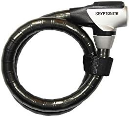 Armored key cable lock black