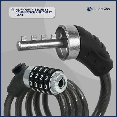 Two pack heavy duty combination cable locks — photo 3