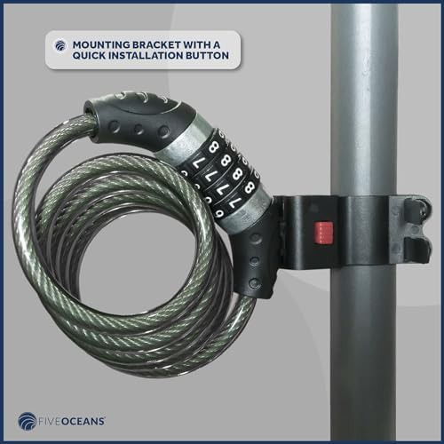 Two pack heavy duty combination cable locks — photo 4