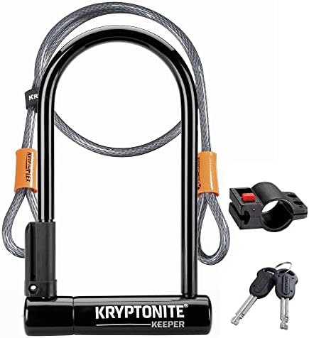 Standard u-lock with four foot cable