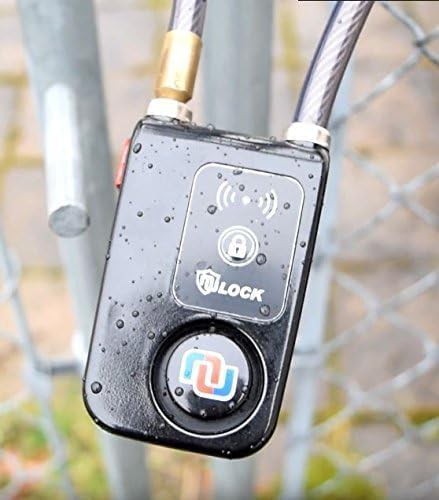 Short bluetooth alarm cable lock for gates — photo 4