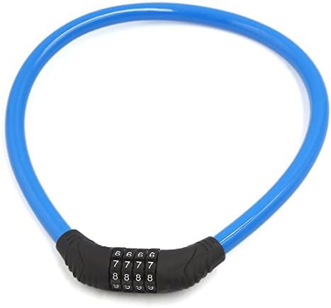 Aexit blue 12mm password security U-lock