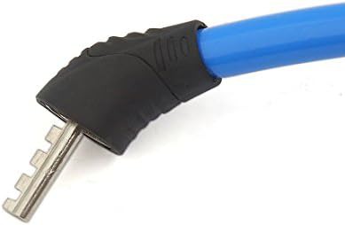 Aexit blue 12mm password security U-lock — photo 3