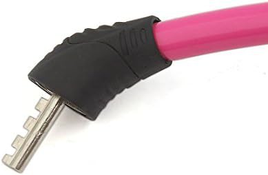 Aexit fuchsia 12mm combination wire lock — photo 3