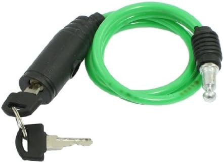 Aexit metal wire coil cable U-lock