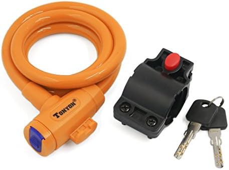Aexit anti-theft yellow steel U-lock