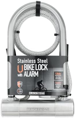 Stainless steel heavy duty alarm lock