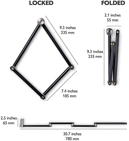 Apex folding hardened steel bike lock — photo 2