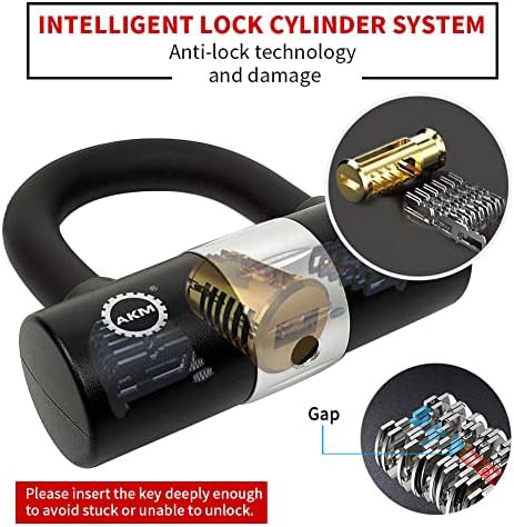 Heavy duty chain with 16mm U-lock 3ft — photo 3