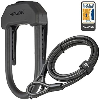 Hardened Steel U-Lock with Accessory Cable