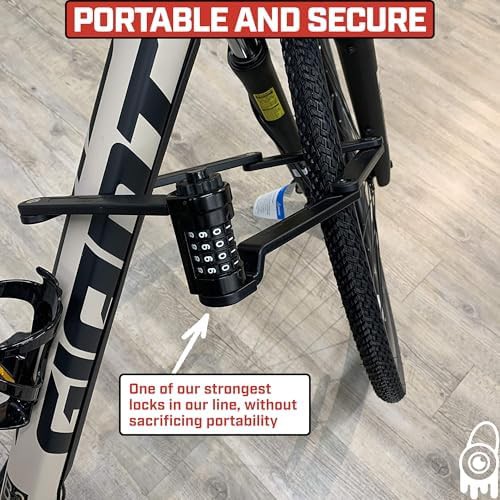Heavy duty hardened steel folding bike lock — photo 5